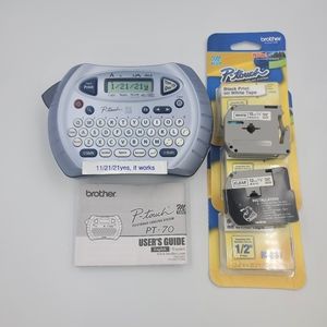 P-touch label maker PT-70 with extra labels